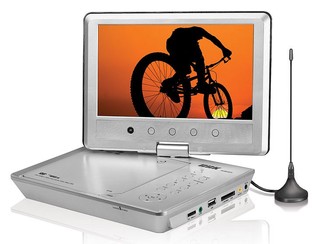 Портативный DVD Плеер BBK DL9042TI 9" USB SD/MMC/MS тв-тюнер серебро