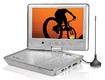 Портативный DVD Плеер BBK DL9042TI 9" USB SD/MMC/MS тв-тюнер серебро
