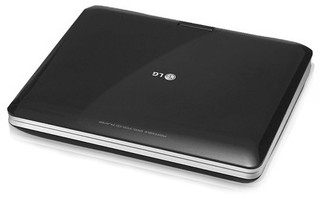Портативный DVD Плеер LG DP375R 7" USB черный
