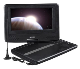 Портативный DVD Плеер Mystery MPS-706 7" черный