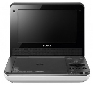 Портативный DVD Плеер Sony DVP-FX750W 7" белый