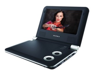 Портативный DVD Плеер Supra SDTV-719U 7" серебро