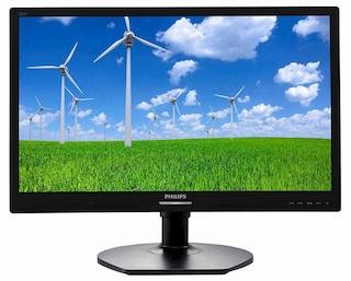 Монитор Philips 21.5" 221S6QMB (00/01) черный IPS LED 5ms 16:9 DVI M/M матовая 1000:1 250cd 1920x1080 3.85кг