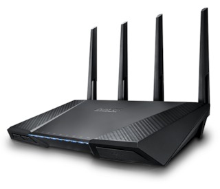 Маршрутизатор Asus RT-AC87U 2334Мбит/с 802.11a/b/g/n/ac 4G