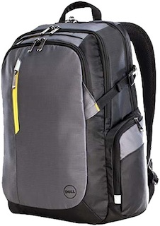 Рюкзак для ноутбука 17" Dell Tek (NPJXM) серый/черный нейлон (460-BBKM)