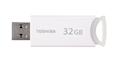 Флеш Диск Toshiba 16Gb Cap-less THNU16KAMWHT(6 USB2.0 белый