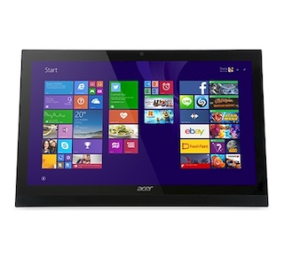Моноблок Acer Aspire Z1-622 Cel N3150/4Gb/500Gb/HDG/DVDRW/CR/Free DOS/WiFi/BT/клавиатура/мышь/Cam 21.5"