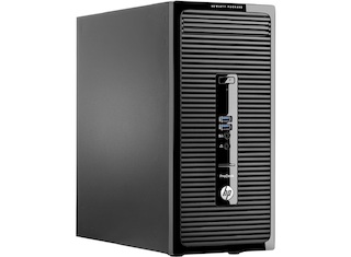 ПК HP ProDesk 400 G2 MT i5 4690S (3.2)/8Gb/500Gb 7.2kHDG4600/DVDRW/Windows 7 Professional 64/GbitEth/180W/клавиатура/мышь/черный/
