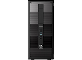 ПК HP ProDesk 600 G1 MT i5 4590 (3.2)/8Gb/1Tb 7.2kHDG4600/DVDRW/Windows 8 Professional 64 dwnW7Pro64/GbitEth/320W/клавиатура/мышь/черный