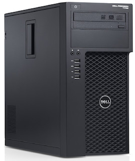 ПК Dell Precision T1700 MT i5 4590 (3.3)/8Gb/1Tb 7.2k/K420 1Gb/DVDRW/Windows 7 Professional 64 upgW8.1Pro64/клавиатура/мышь
