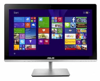Моноблок Asus ET2323IUK-BC003R AIO i5 5200 (3.0)/4Gb/1Tb/ 1Gb/DVDRW/Windows 8/клавиатура/мышь/Cam 23"