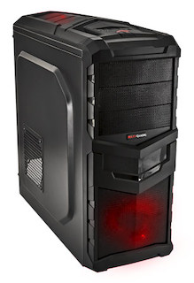 Корпус Aerocool MC4 черный w/o PSU ATX 2xUSB2.0 1xUSB3.0 audio
