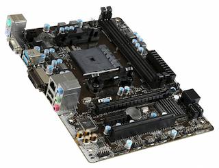 Материнская плата MSI A68HM-P33 V2 Soc-FM2+ AMD A68H 2xDDR3 mATX AC`97 8ch(7.1) GbLAN RAID RAID1 RAID10+VGA+DVI