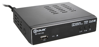 Ресивер DVB-T2 D-Color DC1501HD черный