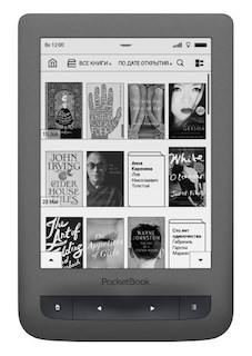 Электронная книга PocketBook 626 PLUS 6" E-ink HD Carta Touch Screen 1Ghz 256Mb/4Gb/microSDHC серый