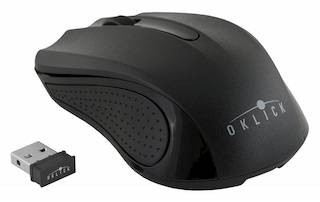 Беспроводная мышь Oklick 485MW Black Wireless 1000dpi USB Optical