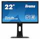 Монитор Iiyama 21.5" B2283HS-B1 черный AH-IPS LED 5ms 16:9 DVI HDMI M/M матовая HAS Pivot 1000:1 250cd 160гр/160гр 1080x1920 D-Sub 5кг