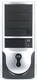 Корпус Foxconn TLA-397 black/silver 400W ATX USB audio mic fan AirDuct