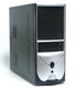Корпус Foxconn TLA-436 black/silver 400W ATX USB audio mic fan AirDuct