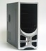 Корпус Foxconn TLA-570 black/silver 400W ATX USB audio mic fan AirDuct
