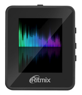 Плеер Flash Ritmix RF-4150 4Gb черный/1.8"/FM/microSD/clip