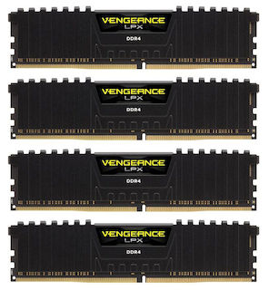 Память DDR4 4x4Gb 2133MHz Corsair CMK16GX4M4A2133C13 RTL PC4-17000 CL15 DIMM 288-pin 1.2В