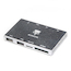 Картридер USB 2.0 Konoos UK-38, 4 разъема для карт памяти (SD/SDHC/MMC/Memory Stick (MS)/microSD/TF/M2), алюминий, блистер
