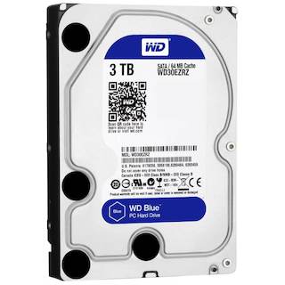 Жесткий диск WD Original SATA-III 3Tb WD30EZRZ Blue (5400rpm) 64Mb 3.5"