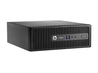ПК HP ProDesk 400 G2.5 SFF PD G3260/4Gb/500Gb 7.2k/HDG4600/DVDRW/Free DOS/GbitEth/клавиатура/мышь/черный