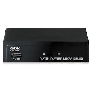 Ресивер DVB-T2 BBK SMP014HDT2 черный