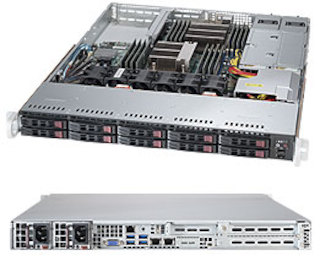 Платформа SuperMicro SYS-1028R-WTRT 10G 2P