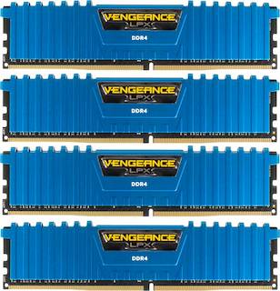 Память DDR4 4x4Gb 2400MHz Corsair CMK16GX4M4A2400C14B RTL DIMM 288-pin 1.2В