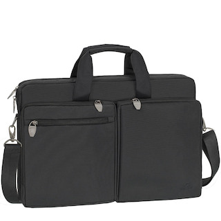 Сумка для ноутбука 17.3" Riva 8550 черный полиэстер