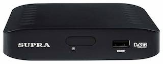 Ресивер DVB-T2 Supra SDT-81 черный
