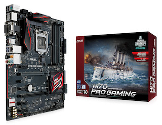 Материнская плата Asus H170 PRO GAMING LGA 1151 Intel H170 4xDDR4 ATX AC`97 8ch(7.1) GbLAN+VGA+DVI+HDMI
