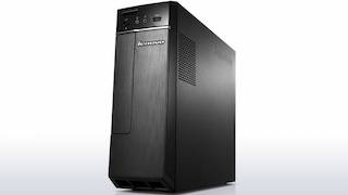 ПК Lenovo H30-00 SFF Cel J1800 (2.41)/4Gb/500Gb/HDG/DVDRW/CR/Free DOS/Eth/65W/черный
