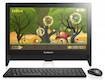 Моноблок Lenovo c20-05 19.5" Full HD E1 7010/2Gb/500Gb 7.2k/R2/DVDRW/Free DOS/клавиатура/мышь/Cam/черный 1920x1080