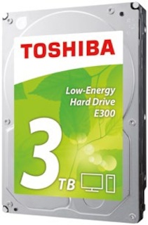 Жесткий диск Toshiba SATA-III 3Tb HDWA130UZSVA E300 Low-Energy (5940rpm) 64Mb 3.5"