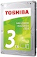 Жесткий диск Toshiba SATA-III 3Tb HDWA130UZSVA E300 Low-Energy (5940rpm) 64Mb 3.5"