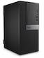 ПК Dell Optiplex 5040 MT i5 6500 (3.2)/4Gb/500Gb 7.2k/HDG530/DVDRW/Linux Ubuntu/клавиатура/мышь/черный/серебристый