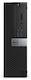 ПК Dell Optiplex 5040 MT i5 6700 (3.2)/8Gb/500Gb 7.2k/HDG530/DVDRW/Windows 7 Professional 64/240W/клавиатура/мышь/черный/серебристый