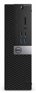 ПК Dell Optiplex 5040 SFF i5 6500 (3.2)/4Gb/500Gb 7.2k/HDG530/DVDRW/Linux Ubuntu/клавиатура/мышь/черный/серебристый
