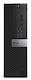 ПК Dell Optiplex 5040 SFF i5 6500 (3.2)/4Gb/500Gb 7.2k/HDG530/DVDRW/Linux Ubuntu/клавиатура/мышь/черный/серебристый