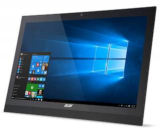Моноблок Acer Aspire Z1-622 21.5" Full HD Cel N3150D/2Gb/500Gb/HDG/Free DOS/WiFi/BT/клавиатура/мышь 1920x1080