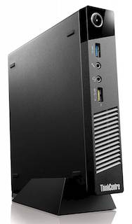 ПК Lenovo ThinkCentre M73e Tiny P G3250t/8Gb/SSD120Gb/HDG/Windows 7 Professional 64 +W8.1Pro64/WiFi/клавиатура/мышь