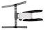 Кронштейн для телевизора Hama H-118634 черный/белый 32"-65" макс.40кг настенный поворотно-выдвижной и наклонный