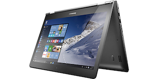 Трансформер Lenovo IdeaPad Yoga 500-14ACL A8 7410/8Gb/1Tb/ATI Mobility Radeon R5 M330 2Gb/14"/IPS/Touch/FHD (1920x1080)/Windows 10 Professional/black/