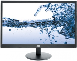 Монитор AOC 21.5" E2270SWDN/01 черный TN+film LED 5ms 16:9 DVI Mat 700:1 200cd