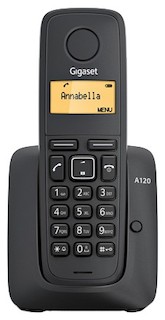 Р/Телефон Dect Gigaset A120 A черный автооветчик