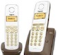 Р/Телефон Dect Gigaset A130 DUO белый/коричневый 2 трубки
